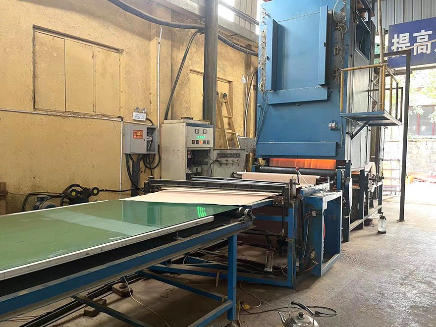 Cooling pad production machinery 