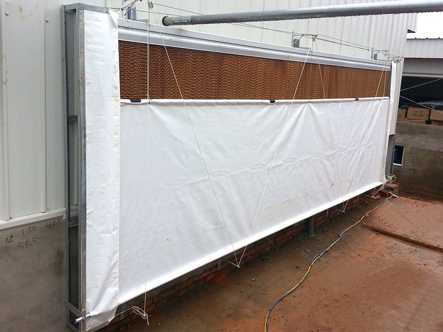 protection curtain for poultry house 